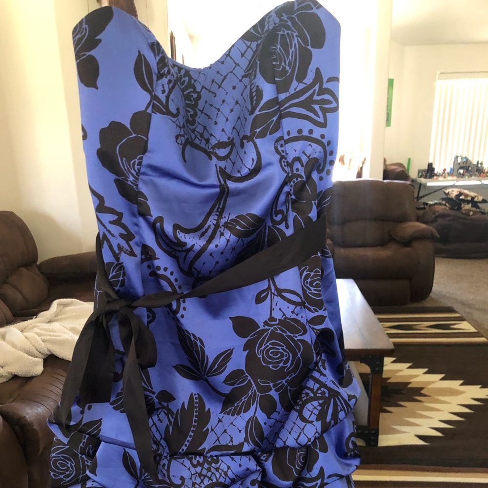 Strapless short dress